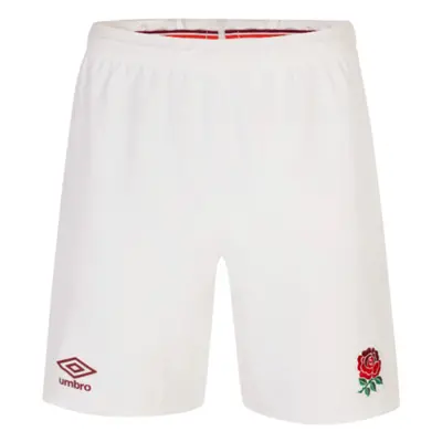 (S) England Rugby Home Replica Shorts (White)