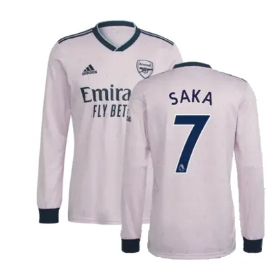 (XXL) Arsenal Long Sleeve Third Shirt (SAKA 7)