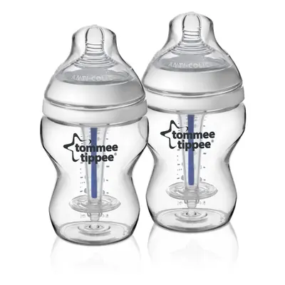 Tommee Tippee Closer to Nature ml/9fl oz Anti-Colic Feeding Bottles (2-pack)