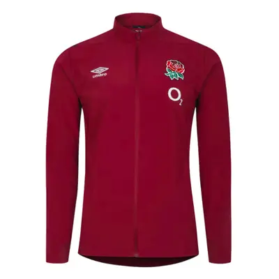 (S) England Rugby Presentation Jacket (Tibetan Red)