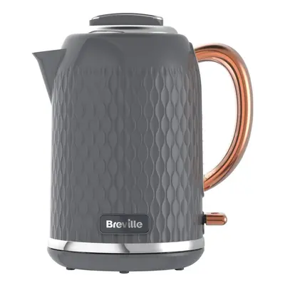 BREVILLE Curve VKT118 Jug Kettle - Grey & Rose Gold, Grey