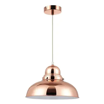 Jasper Pendant Light warm Glow Copper Finish