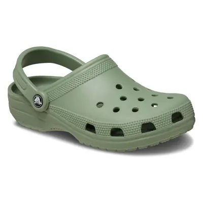 (Green, (Adults')) Crocs Classic Clog Croslite Rubber Moss Clogs