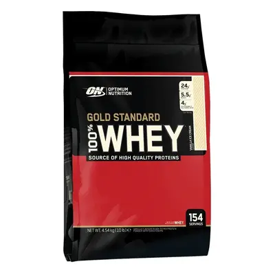 Optimum Nutrition Gold Standard 100% Whey, Vanilla Ice Cream, 4540g