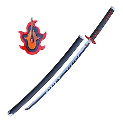 Demon Slayer Tanjiro Rengoku Hilt Metal Katana Sword