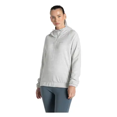 (16 UK, Lunar Grey) Craghoppers Womens/Ladies Esk Half Zip Fleece Top