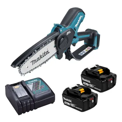 Makita DUC101Z Cordless Brushless Pruning 18V 100mm + x 5AH Battery & Charger