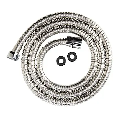 HOS 150CN01 C Cone to Nut Std Bore Shower Hose, Chrome, 1.5m