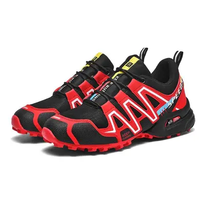 (black, 47) Outdoor Breathable Hiking Shoes Lightweight Trekking Shoes Men&apos;s Hiking Shoes F