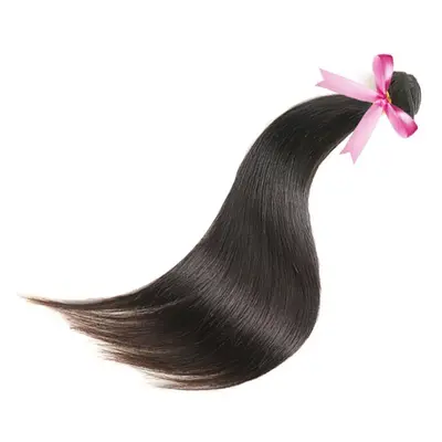 (natural,black, inches) Popular 100% 10a Human Natural Black Straight Hair Braided Straight Hair