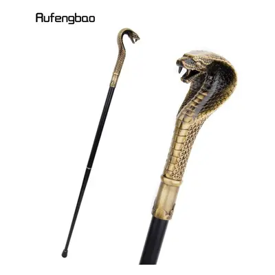 (bronze) Colorful Luxury Snake Handle Fashion Walking Stick For Party Decorative Walking Cane El