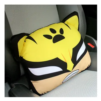 (wolverine back rest) Cartoon car headrest Throw pillows Individual car decoration Animated