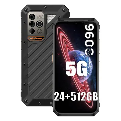 UleFone Power Armor Ultra (5G, Dual SIM) (512GB+12GB, Black)