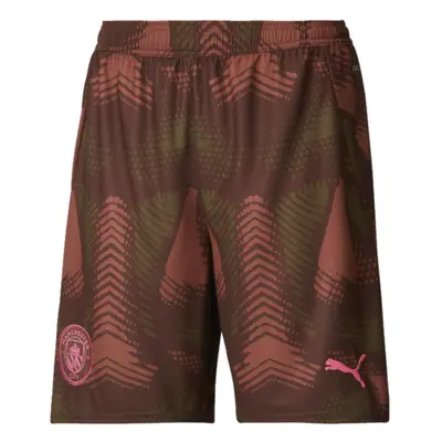 (S) Man City Third Goalkeeper Shorts (Espresso Brown)