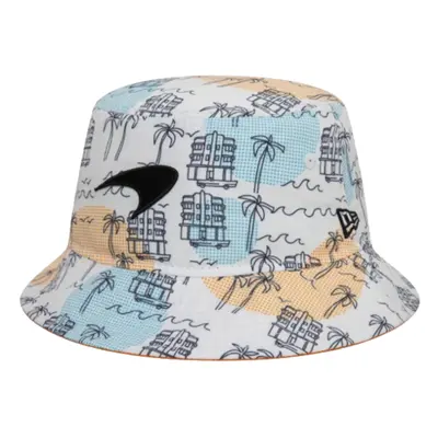 (Kids One Size) McLaren Miami Race Special Edition Bucket Hat (White)