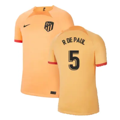 (S) Atletico Madrid Third Shirt (R DE PAUL 5)