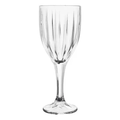 Premier Housewares Beaufort Crystal Clear Wine Glasses - Set of