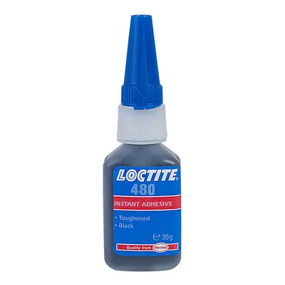 Loctite 480 Rubber Toughened Instant Adhesive Black 20g