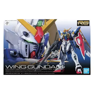 BANDAI SPIRITS RG 1/144 Wing Gundam Plastic Model "Mobile Suit Gundam Wing"