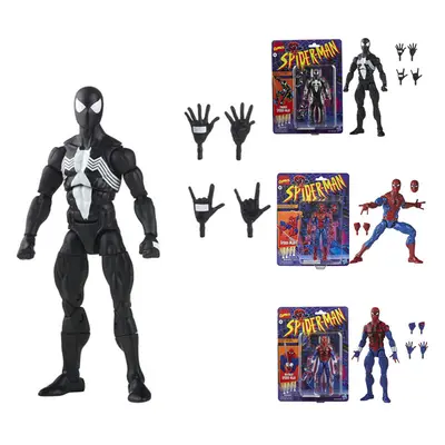 (B) Marvel Legends Symbiote Spiderman Ben Reilly Spider-Man Classic Venom Movable Action Figures