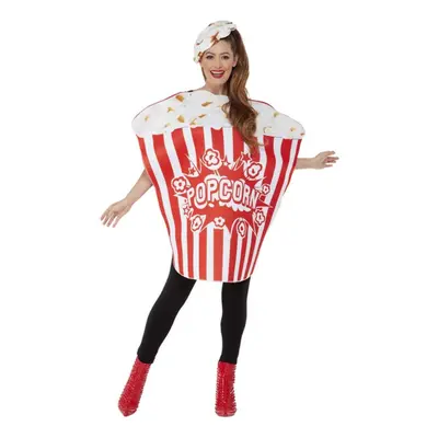 Smiffys Unisex Adult Popcorn Costume Set