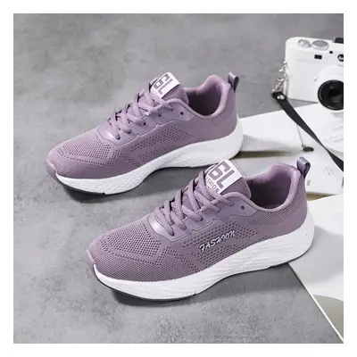 Womens Letter Graphic Comfortable Mesh Athletic Sneakers Non slip Lightweight Running Shoes Wome