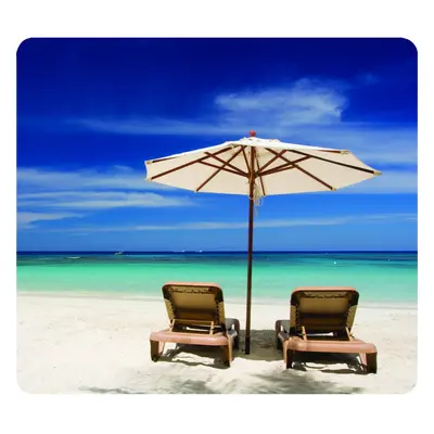 Fellowes Recycled Optical Mousepad - Beach Chairs (5909501)