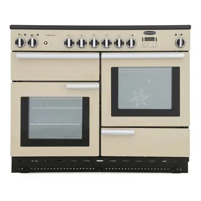 Rangemaster PROP110ECCR/C Professional Plus Cream with Chrome Trim 110cm Ceramic Range Cooker - 