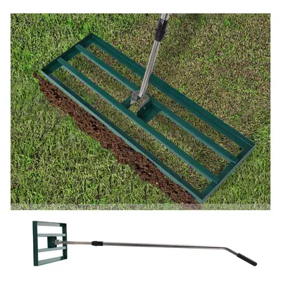 (75 x 25cm, Green) YODOLLA Lawn Leveling Rake Level Lawn Tool