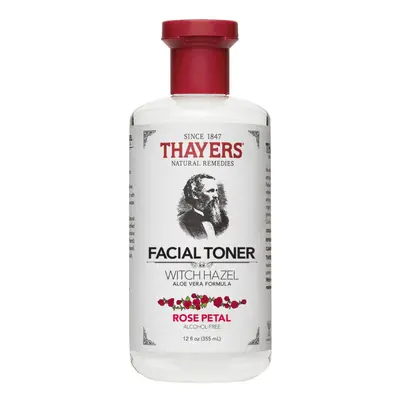 Thayers Alcohol-Free Rose Petal Witch Hazel Facial Toner With Aloe Vera - 355ml