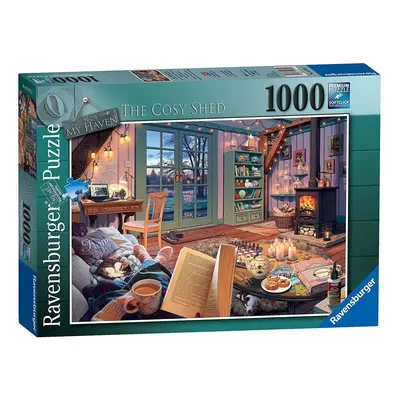 Ravensburger My Haven No 6. The Cosy Shed 1000pc Jigsaw Puzzle