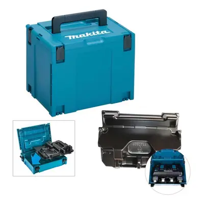 Makita 18v Type Power Source Battery Charger Makpac Case DC18RD DC18RC BL1850