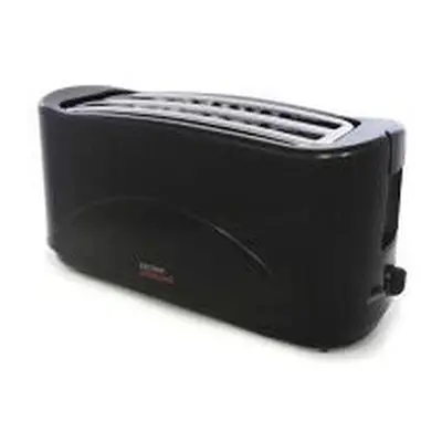 Kitchen Perfected Slice Long Slot Toaster - Black