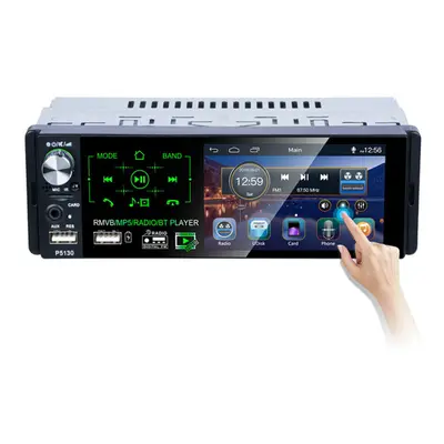 P5130 4.1Inch 1DIN Car Stereo Radio MP5 Player Full Touch Screen FM AM RDS bluetooth USB Strong 