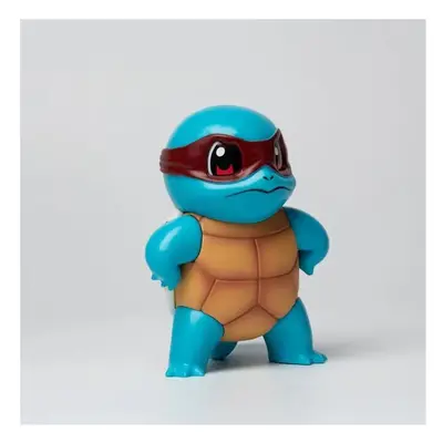 (With Retail Box, 2) 10cm Pokemon Figure Wear Sun Glasses Squirtle Figurine PVC Model GK Colleti