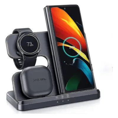 Wireless Charging Station For Samsung, In Wireless Charger For Samsung S23 Ulta, Galaxy Watch, G