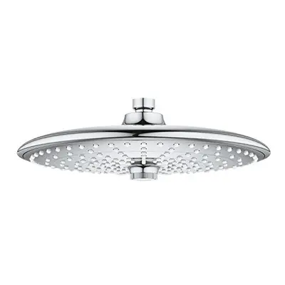 GROHE Vitalio Joy - Head Shower 260mm (3 Spray Zones: Rain, SmartRain & Jet, Ball Joint +/- Rota