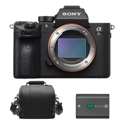 SONY A7R III Body + camera Bag + NP-FZ100 Battery