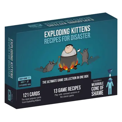 Exploding Kittens Recipes For Disaster Card Game