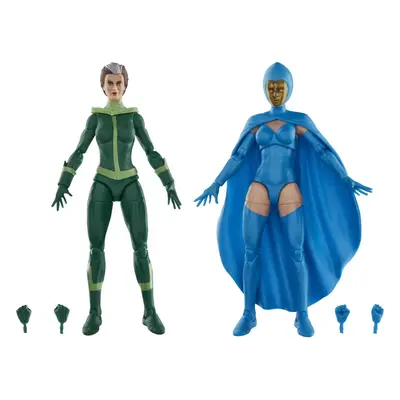 Marvel Legends Series Rogue and Destiny X-Men Comics Collectible 6-Inch Action Figures 2-Pack (A