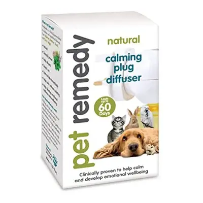 Pet Remedy Natural De-Stress and Calming Plug-In Diffuser with ml Refill Bottle (Lasts Months)