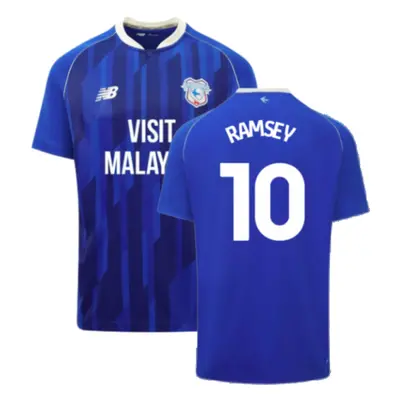 (XL) Cardiff City Home Shirt (Ramsey 10)