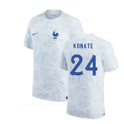 (L) France Match ADV Dri-Fit Away Shirt (Konate 24)