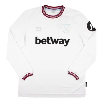 (3XL) West Ham Long Sleeve Away Shirt