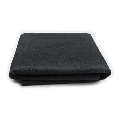 Black - Wool Felt Oversized Sheet - 20% Wool Blend - in x in She