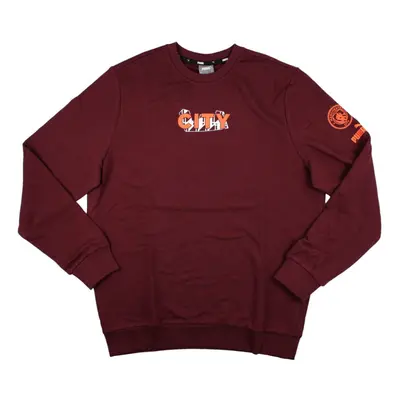 (XL) Man City FtblCore Graphic Crew Sweat (Aubergine)