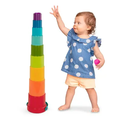 Battat â Stacking Toy â Educational & Dexterity Toy â Nesting Cup Play