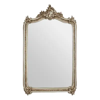 Premier Housewares Wall Mirror Exquisite Ornate Design Gold Color Grand Wall Mirrors For Hallway