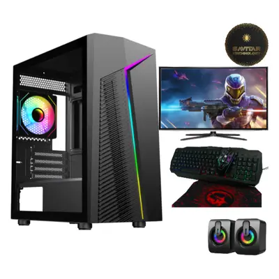 Fast Gaming PC Bundle Core i3 GT 710/730 2GB 16GB RAM 128GB+1TB