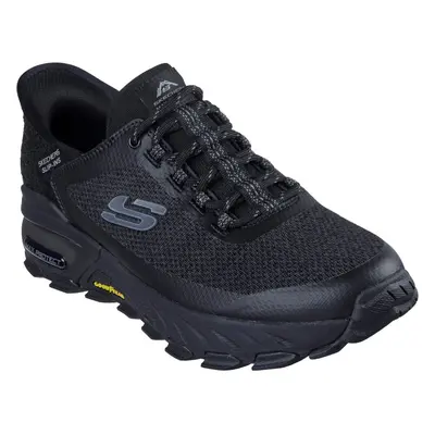 (Black, (Adults')) Skechers Max Protect Assembly Textile Men's Black Hiking Boots